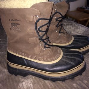 Sorel Caribou waterproof boots! Men Size 11